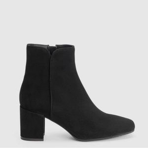 AQUATALIA DALIA SUEDE BOOTIE BLACK